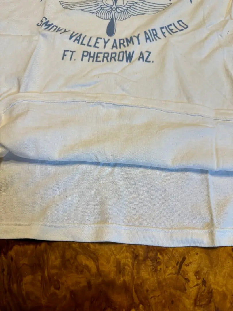 Fellows USAF White T -shirt size Notation L | フェローズ　USAF白Tシャツサイズ表記L