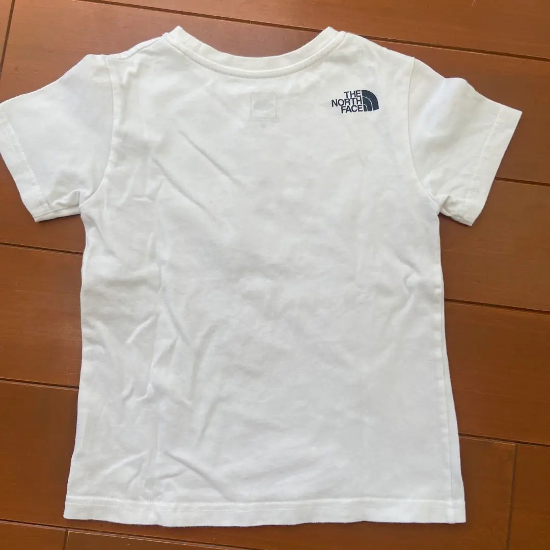 THE NORTH FACE T-shirt size 120 white