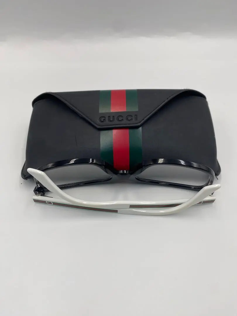 ‼ ️Extremely beautiful item!! ️Gucci Fashion Glasses Non-Prescription Square Sherry Line GG Logo