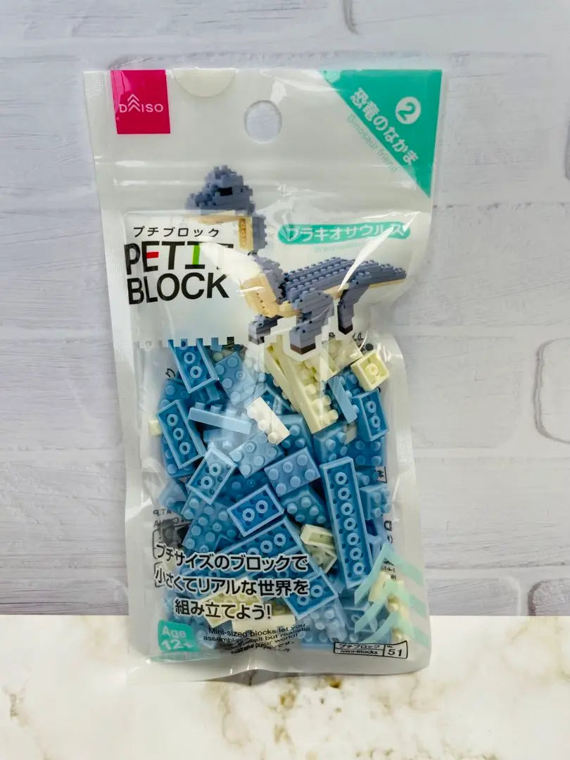 Discontinued/Hard to obtain Plachiosaurus Daiso Petit Block