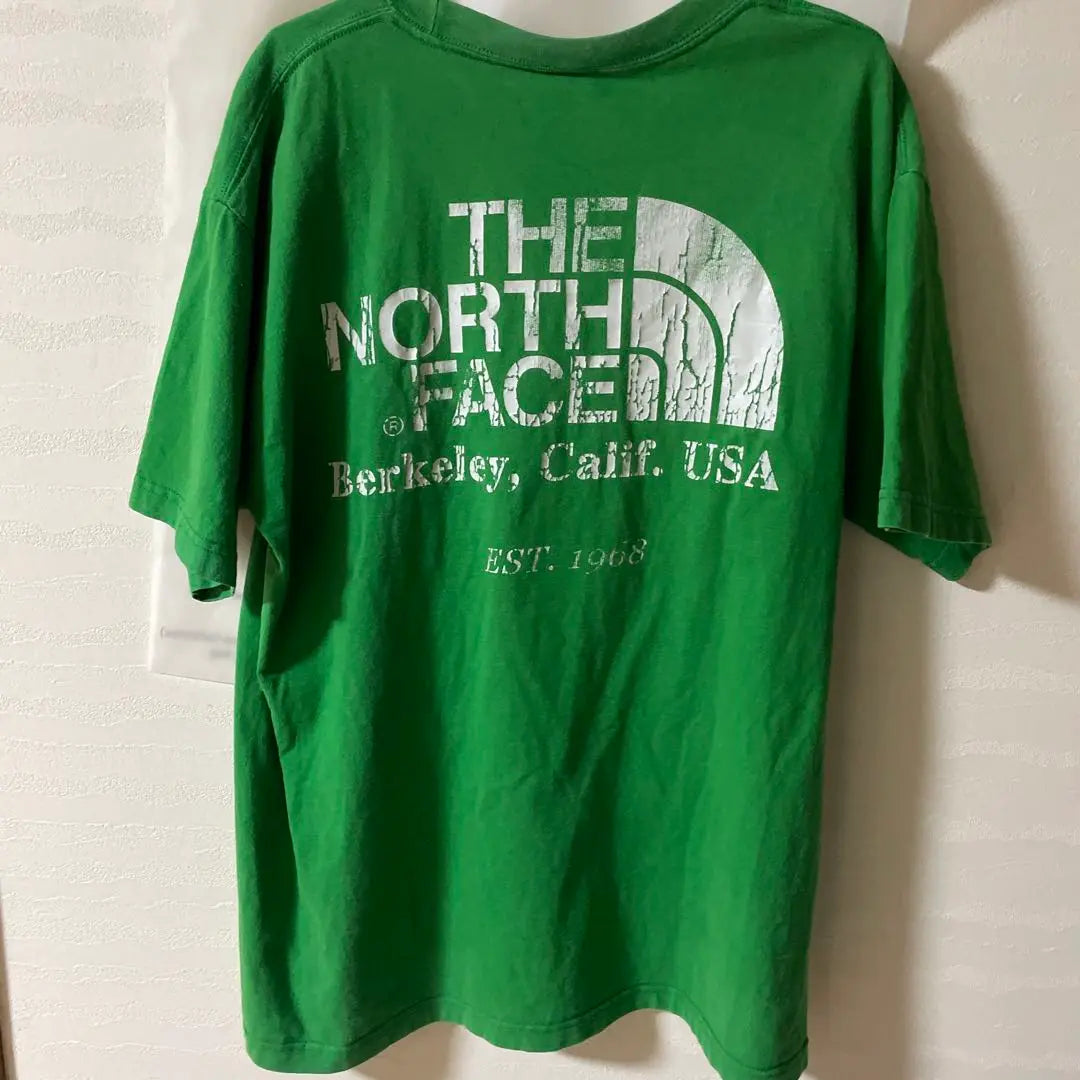 Camiseta con logotipo verde de THE NORTH FACE