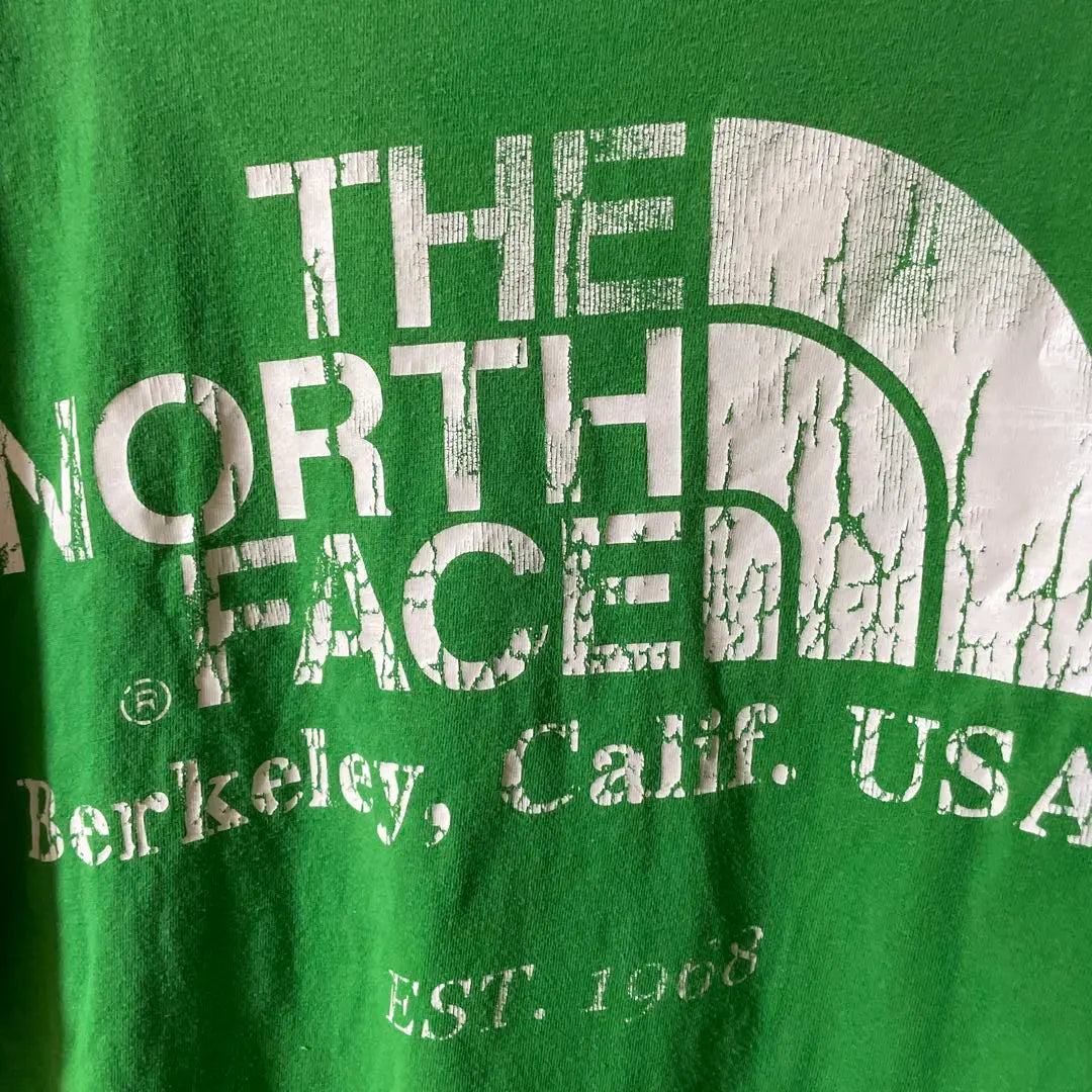 Camiseta con logotipo verde de THE NORTH FACE