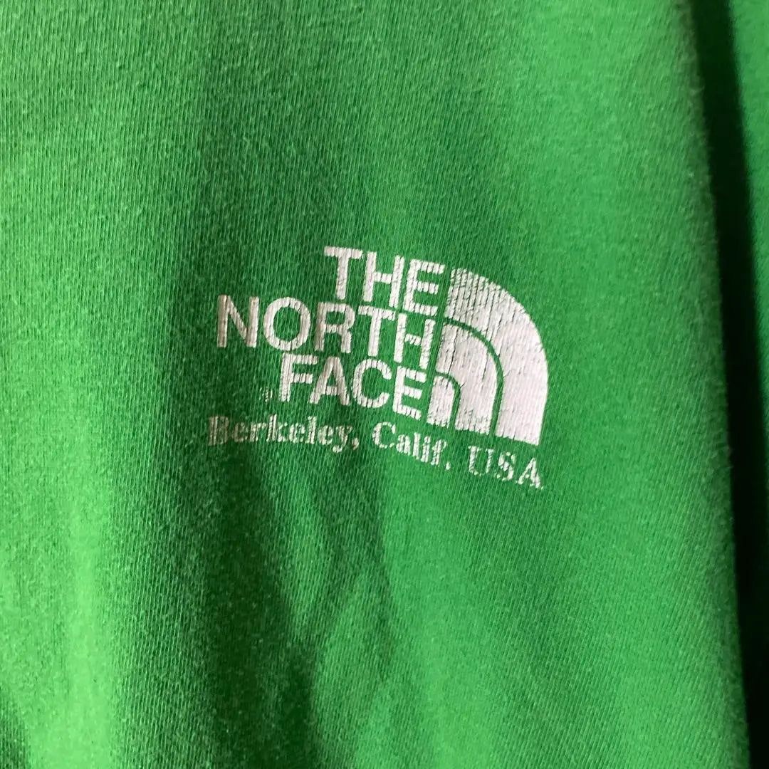 Camiseta con logotipo verde de THE NORTH FACE