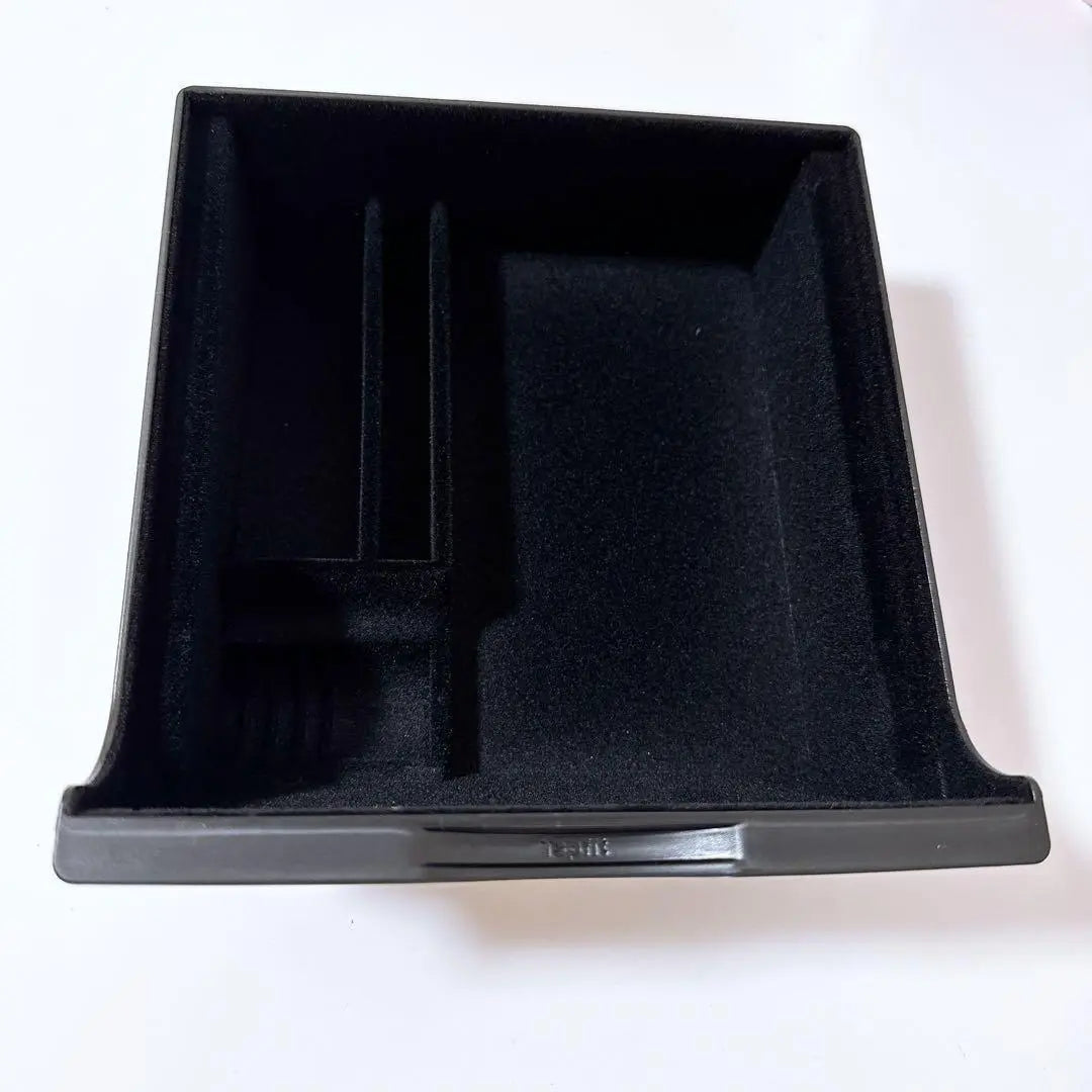 Tesla Model 3 Console Tray In -car Storage Black Flocky Material Black