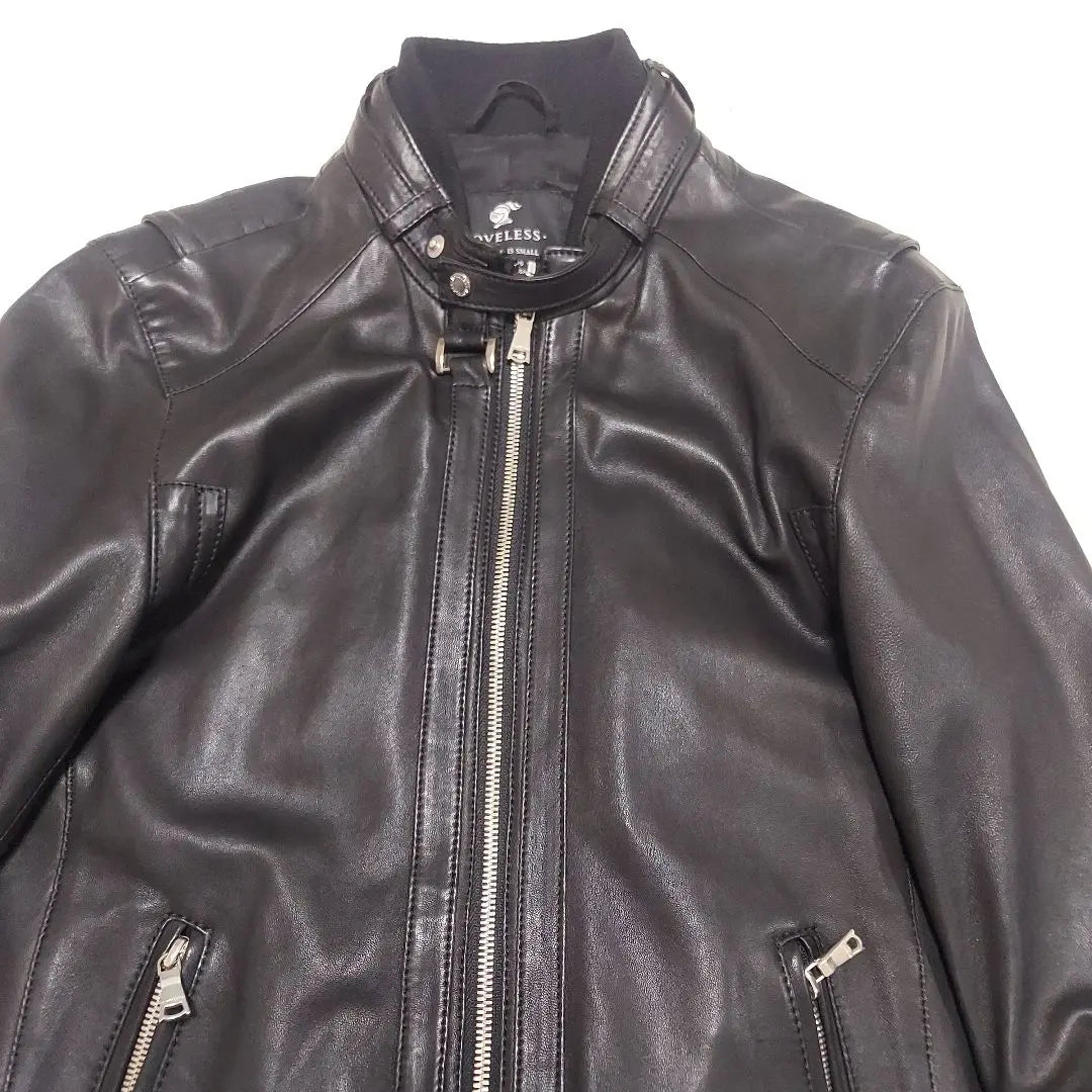 [LOVELESS] Leather jacket Single rider Lamb leather Sheep leather M