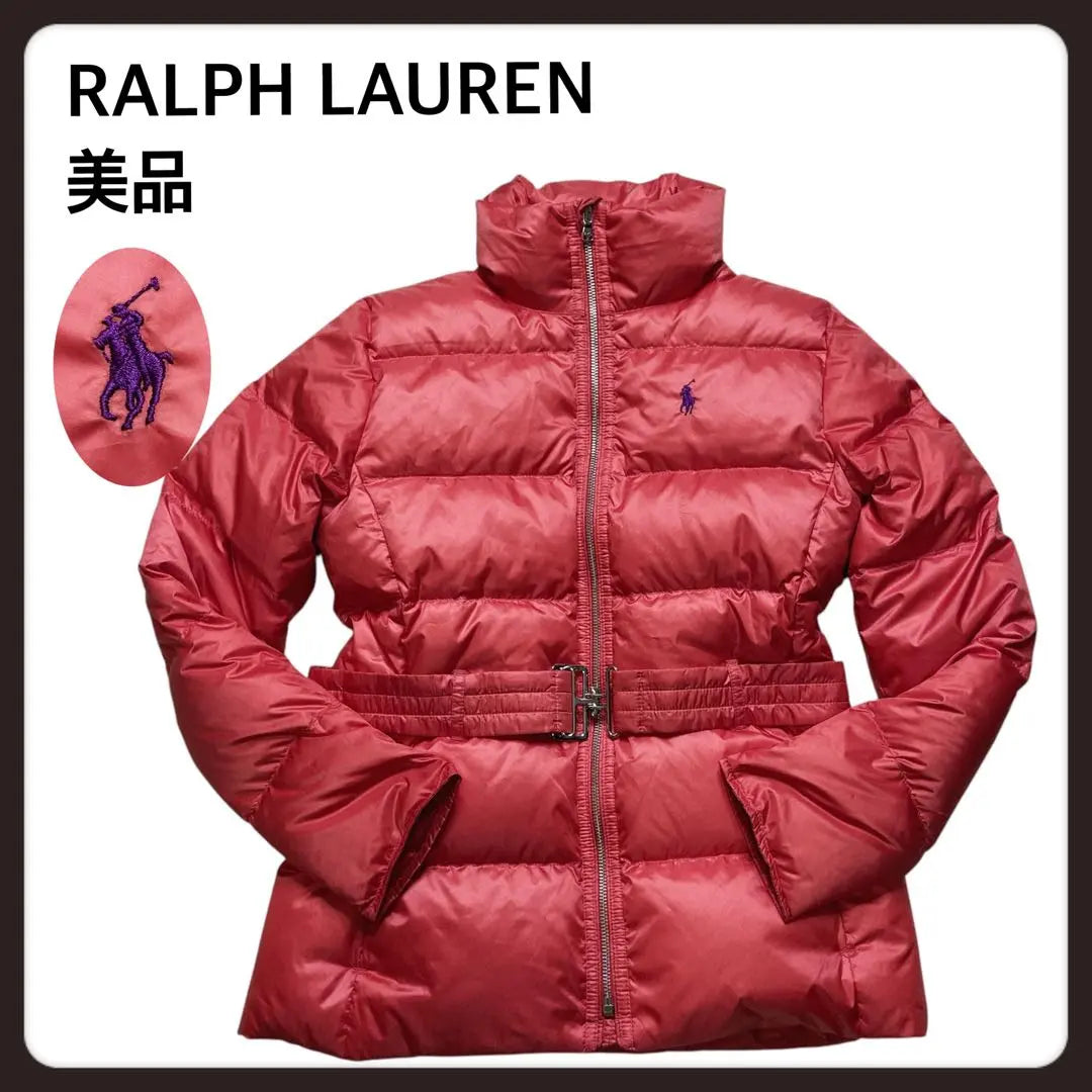 [Buen estado] Chaqueta de plumas con cinturón RALPH LAUREN GOLF