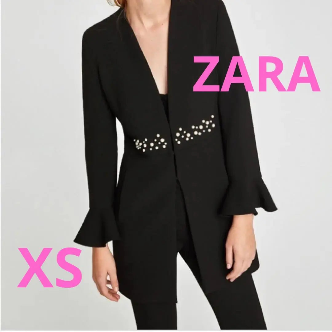 Chaqueta de traje con abrigo de ZARA