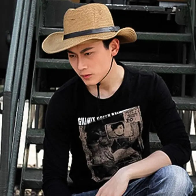 Straw hat, sun hat, farm work, men's, women's, stylish, hat, straw hat