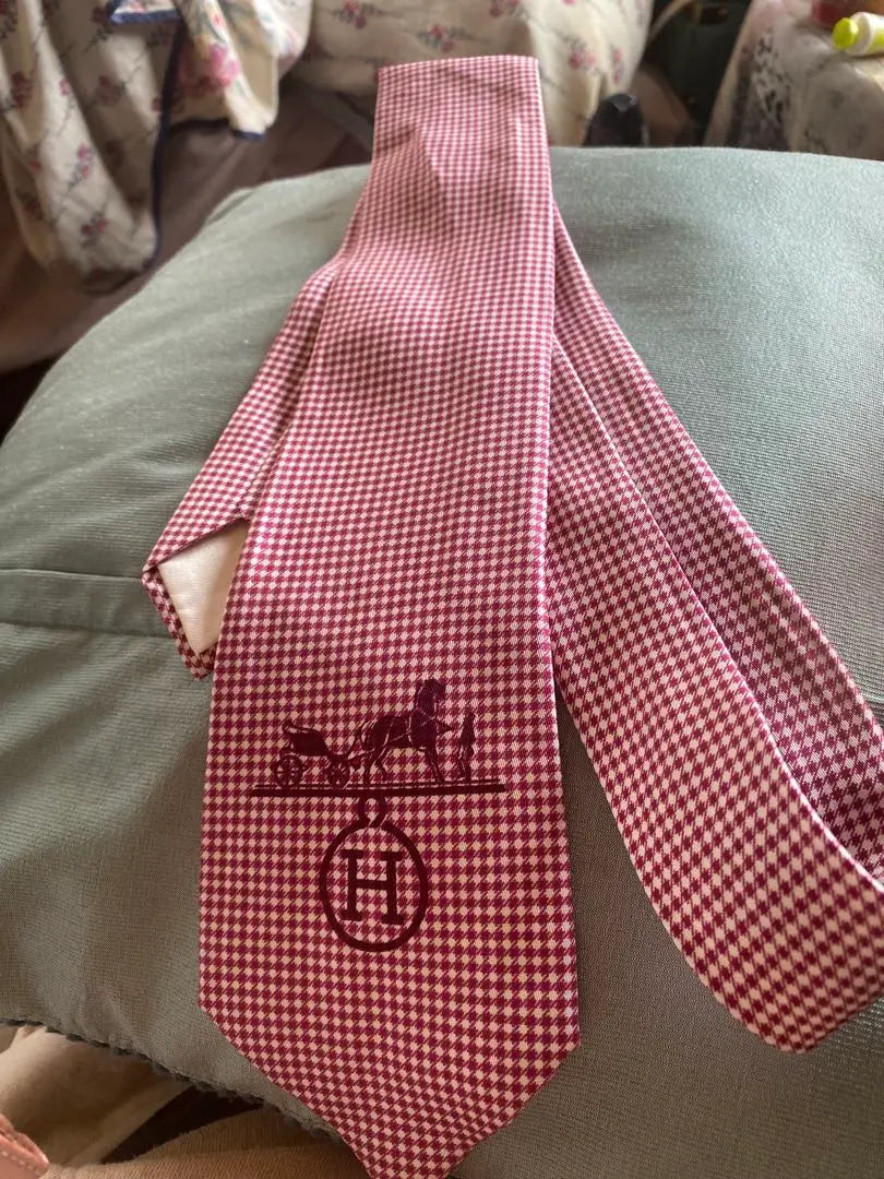 Hermes logo tie