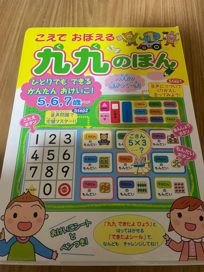 Fun Childcare Club Educational Used Set Tomoe Hyakuba Abacus Flash