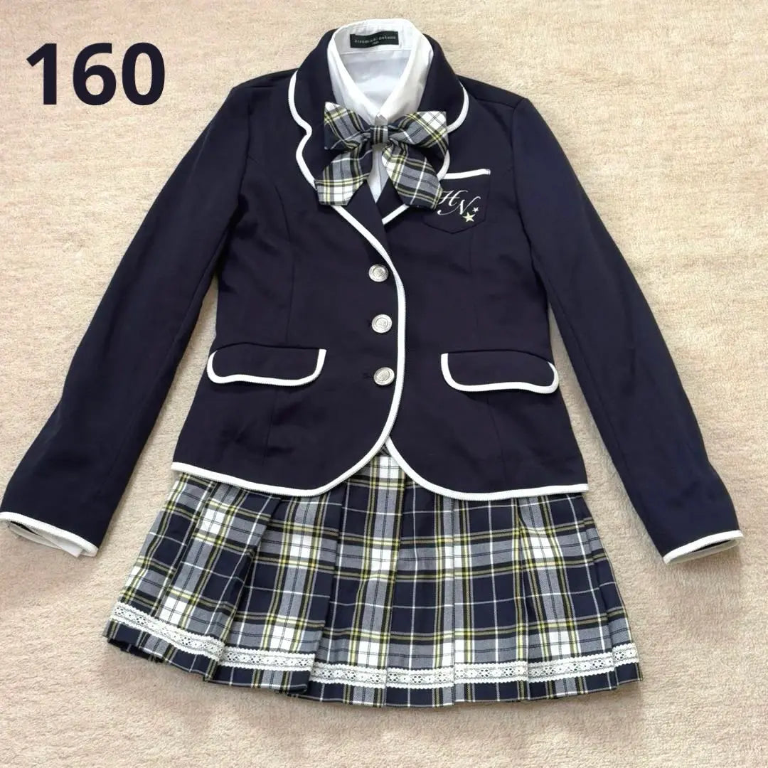 Hiromichi Nakano 4-piece set 160 Graduation ceremony presentation graduation clothes