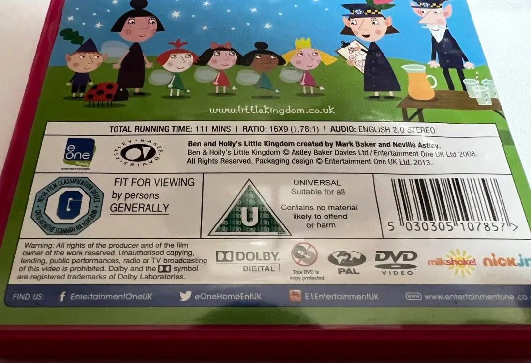 【DVD】El pequeño reino de Ben y Holly ①