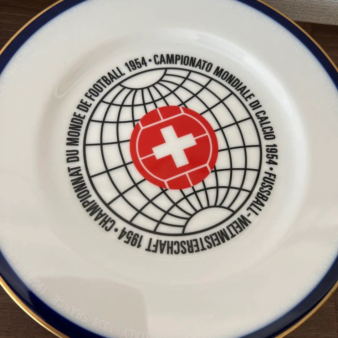 FIFA 1990 Italy 1978 Argentina 1954 Switzerland Commemorative Plate