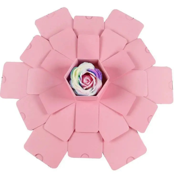 ★✨Low price✨★Gorgeous presentation! Surprise box gift handmade pink