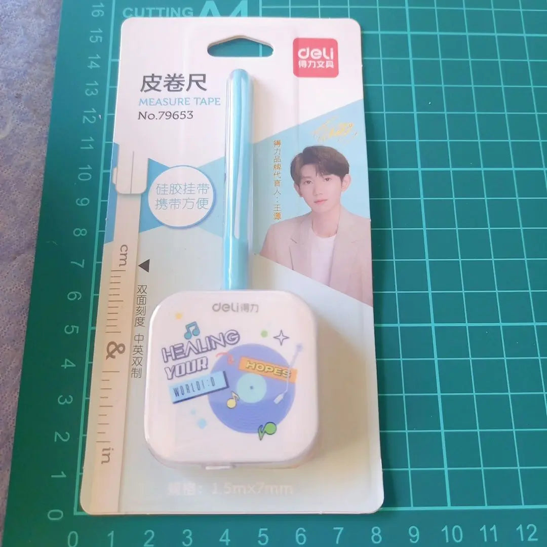 Deli Measuring Tape Measure 150cm 60inch Tape Measure Double Side Scale ㅤㅤ: | Deli メジャー 巻き尺 150cm 60inch 巻尺 両面目盛 ㅤㅤ: