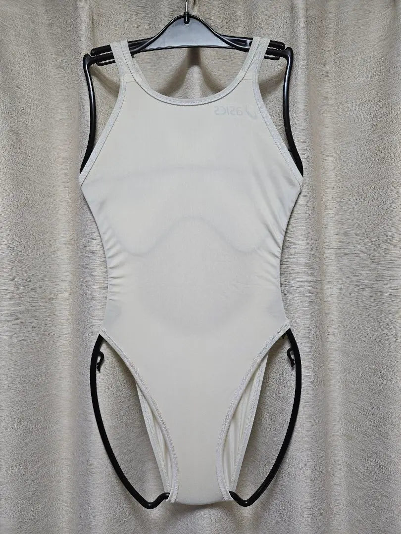 ASICS Competitive Swimsuit Hydro CD ALS85T Size M White White Resistant