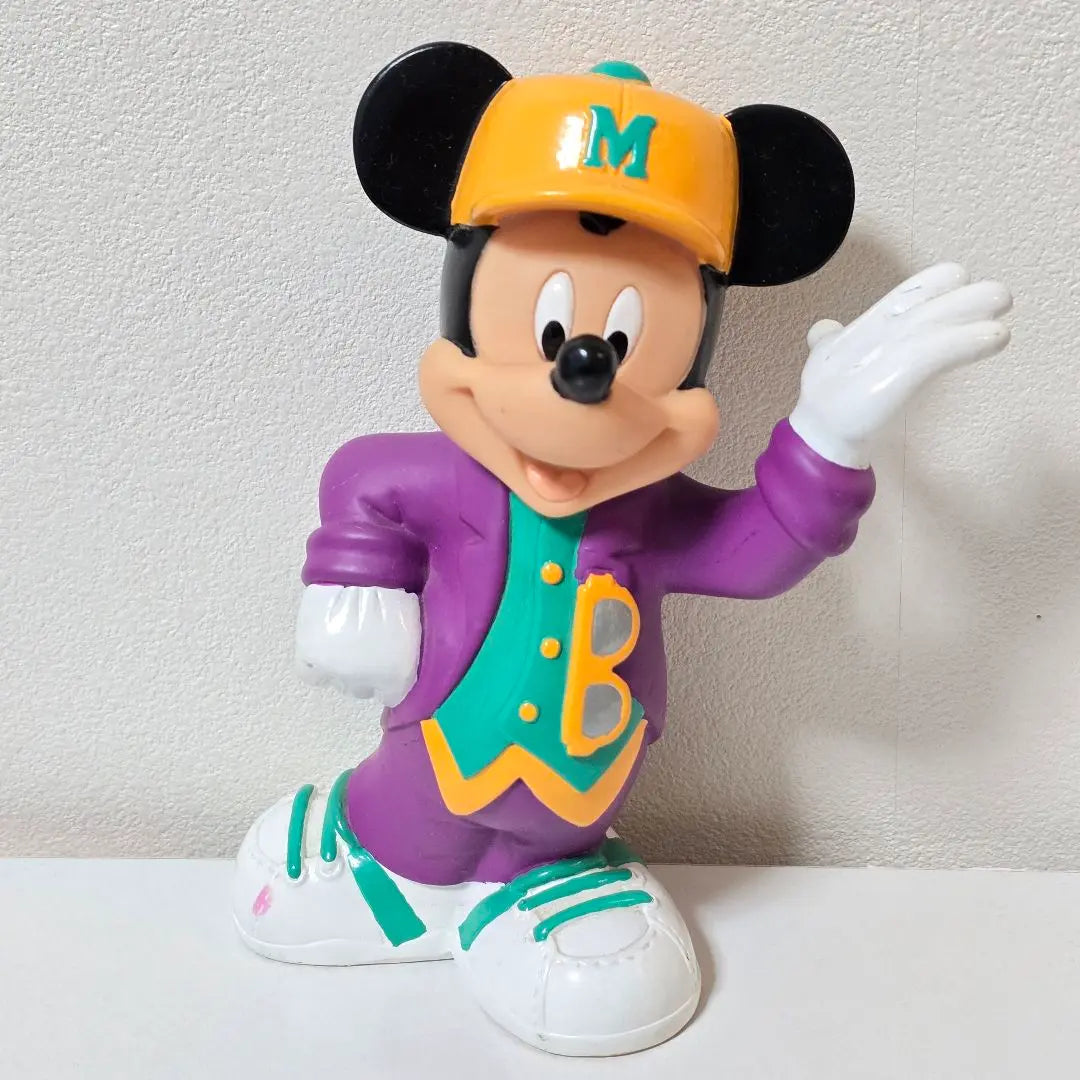 ★Rare★ Vintage Mickey Figure Coin Bank Piggy Box