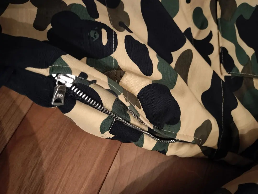 Geki Rare 1st APE APE Camouflage camouflage Down jacket L | 激レア 1st ape エイプ カモフラ 迷彩 ダウン ジャケット L