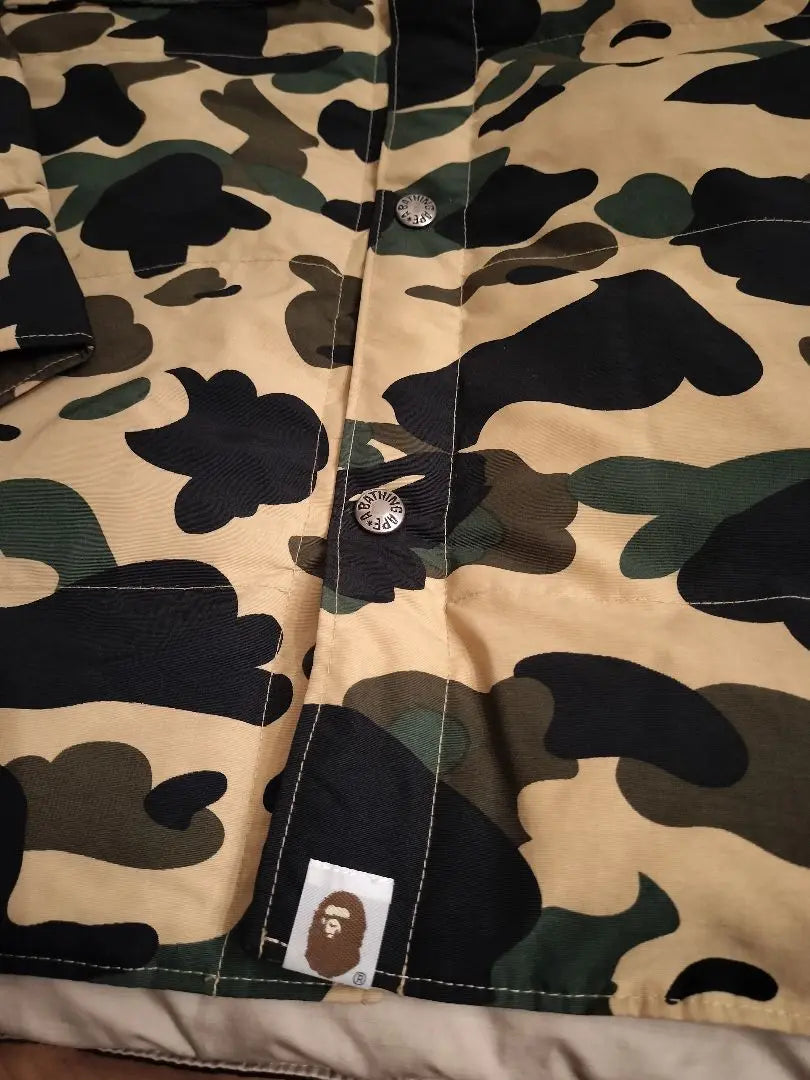 Geki Rare 1st APE APE Camouflage camouflage Down jacket L | 激レア 1st ape エイプ カモフラ 迷彩 ダウン ジャケット L