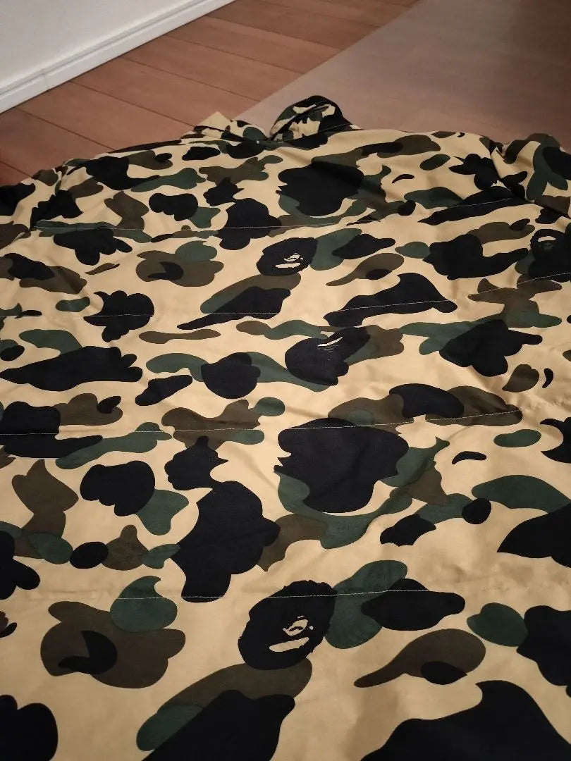 Geki Rare 1st APE APE Camouflage camouflage Down jacket L | 激レア 1st ape エイプ カモフラ 迷彩 ダウン ジャケット L