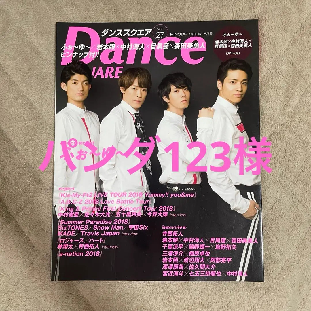 Panda 123 Dance Square vol.27