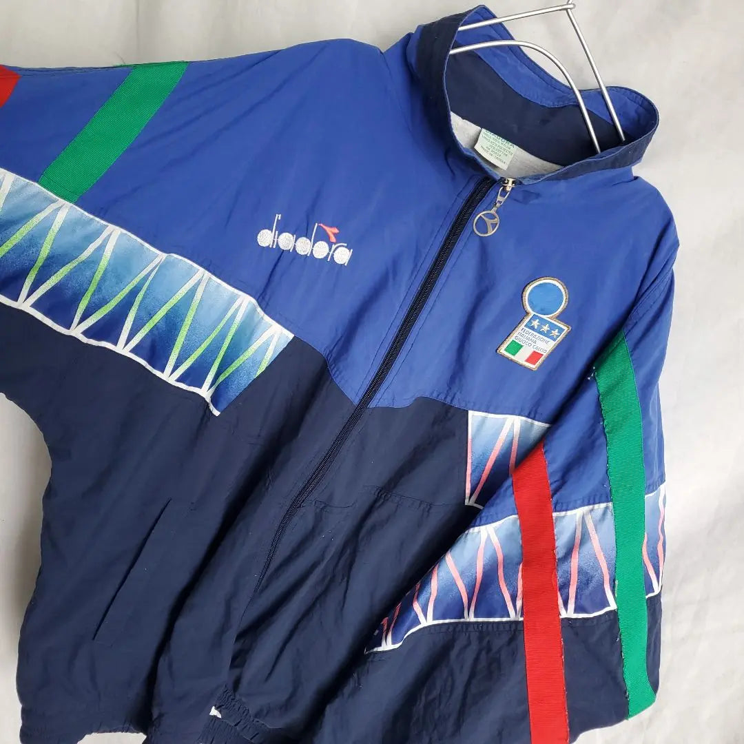 90s Deirdra Track Nylon Jacket Italy National Team Soccer World Cup