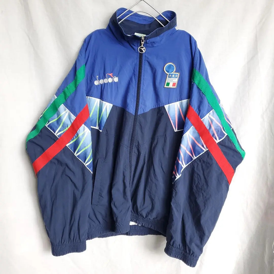 90s Deirdra Track Nylon Jacket Italy National Team Soccer World Cup