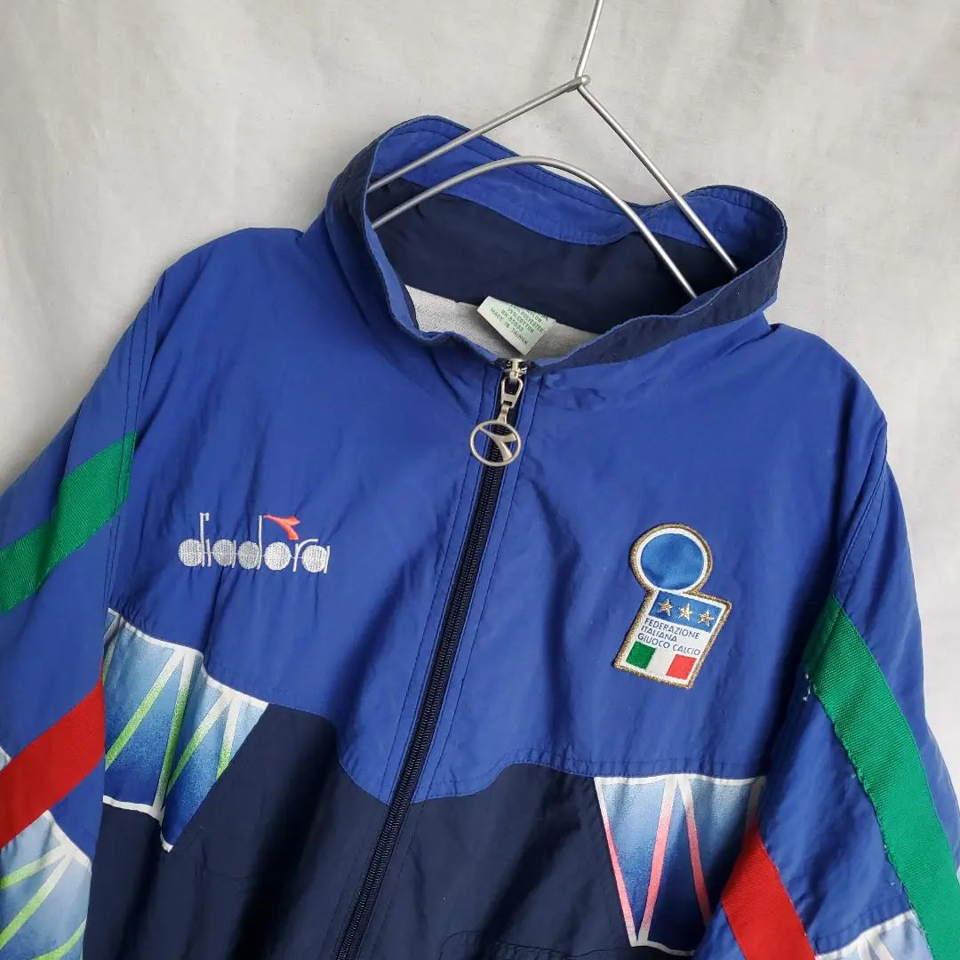 90s Deirdra Track Nylon Jacket Italy National Team Soccer World Cup