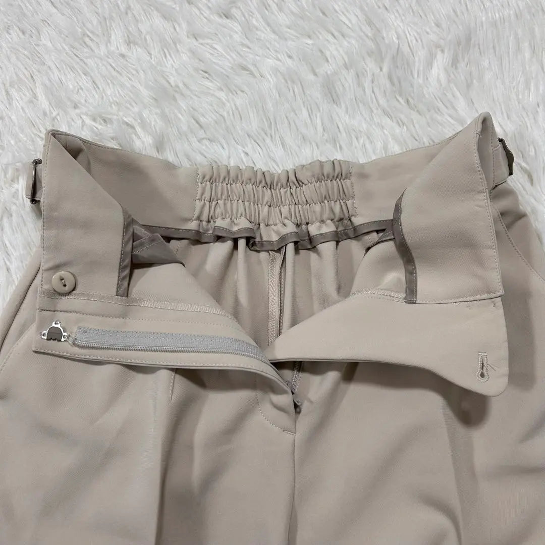 abahouse mavie pants beige 36 simple elegant