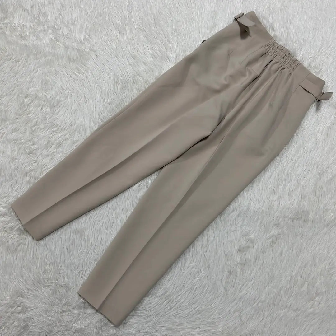 abahouse mavie pants beige 36 simple elegant