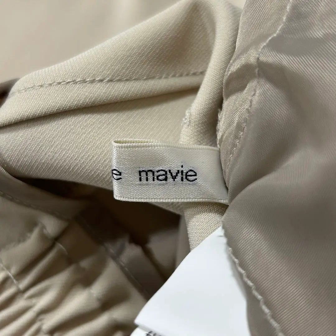 abahouse mavie pants beige 36 simple elegant