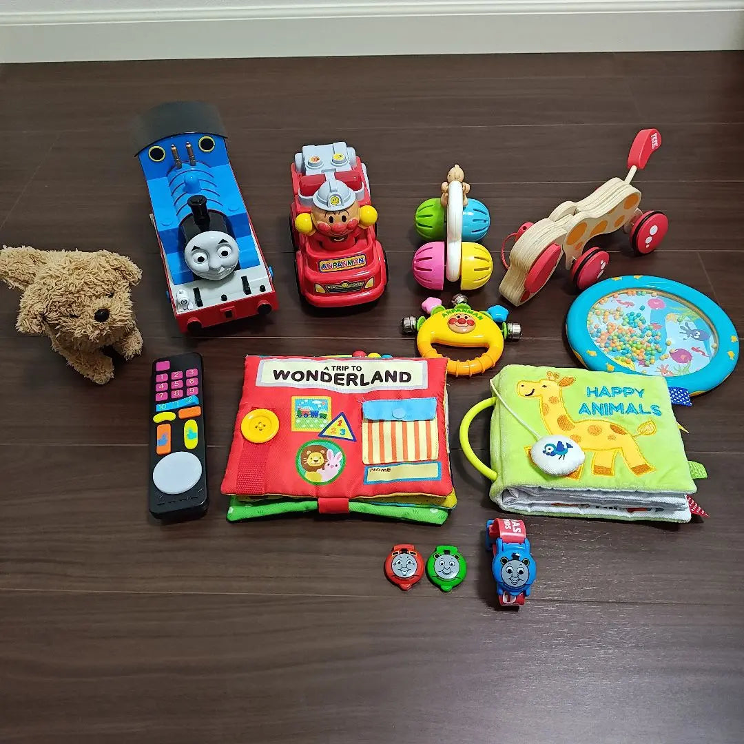 Toy set, bulk sale, Thomas Anpanman, Bornelund and others