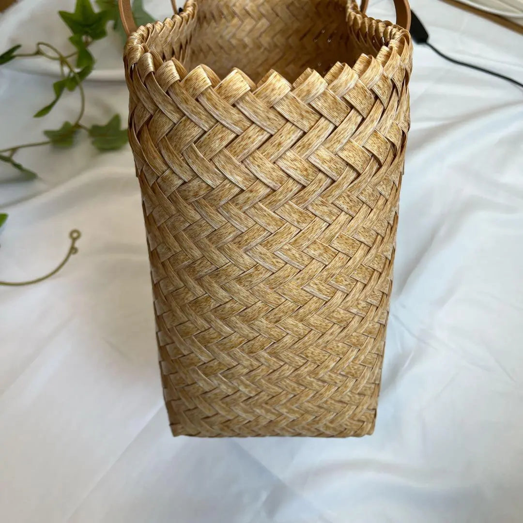 ❣️New tag included❣️Mesh tote bag Beige Shoalleur basket