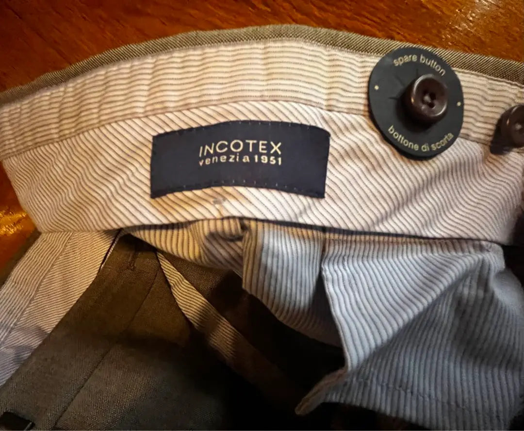 Incotex wool pants brand new unused tag included