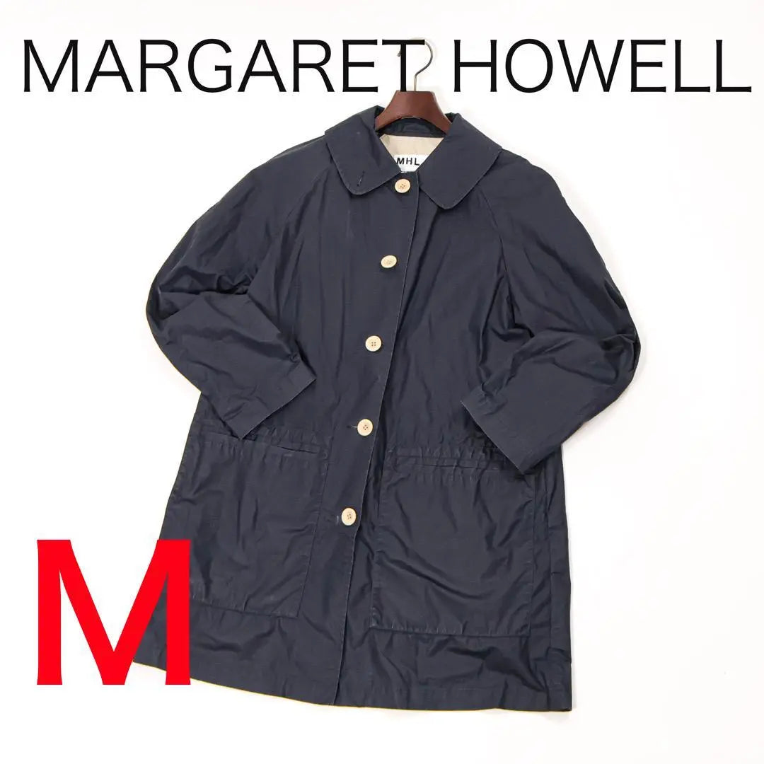 E1593 Abrigo con revestimiento de poliuretano 100 % algodón Margaret Howell