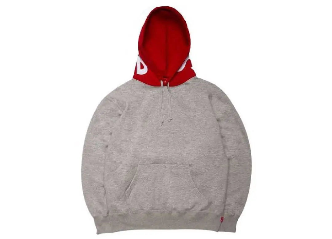 Sudadera con capucha Supreme Contrast gris | Sudadera con capucha Supreme Contrast gris