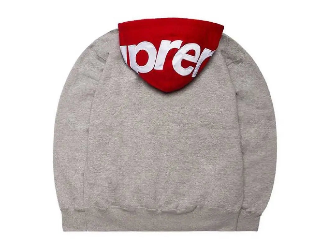 Sudadera con capucha Supreme Contrast gris | Sudadera con capucha Supreme Contrast gris