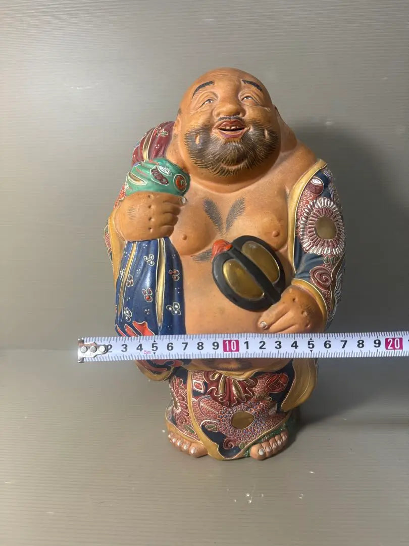 2489 Kutani ware Hotei figurine