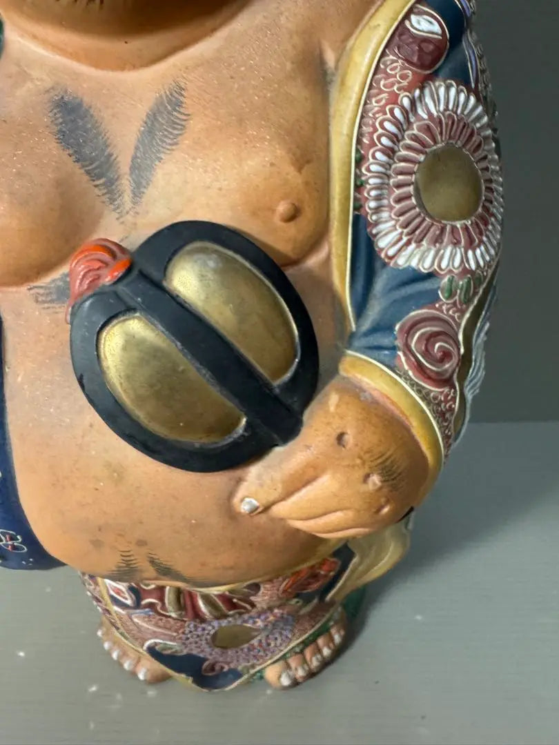 2489 Kutani ware Hotei figurine