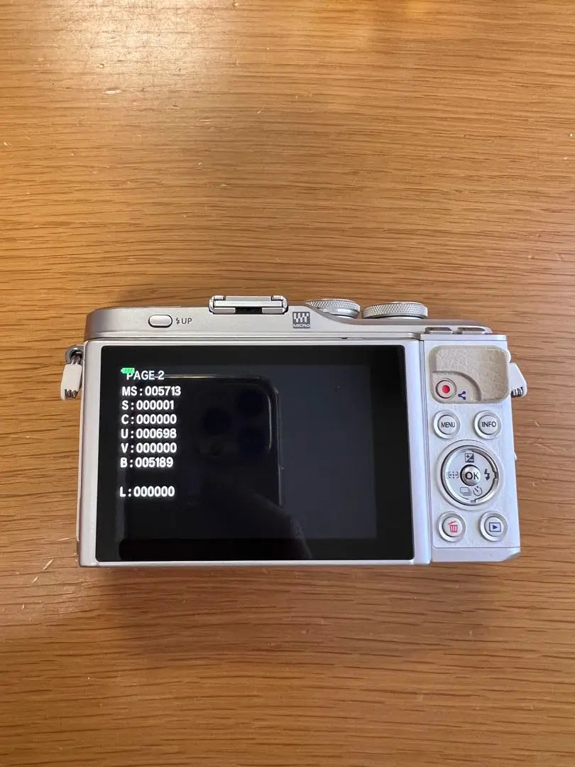 [Good condition] OLYMPUS PEN E-PL9 White with guidebook and pouch