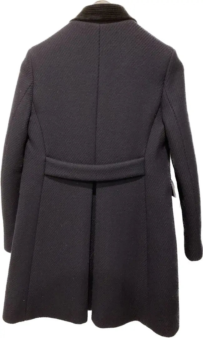 Christian Dior Double-breasted Medium Coat Navy