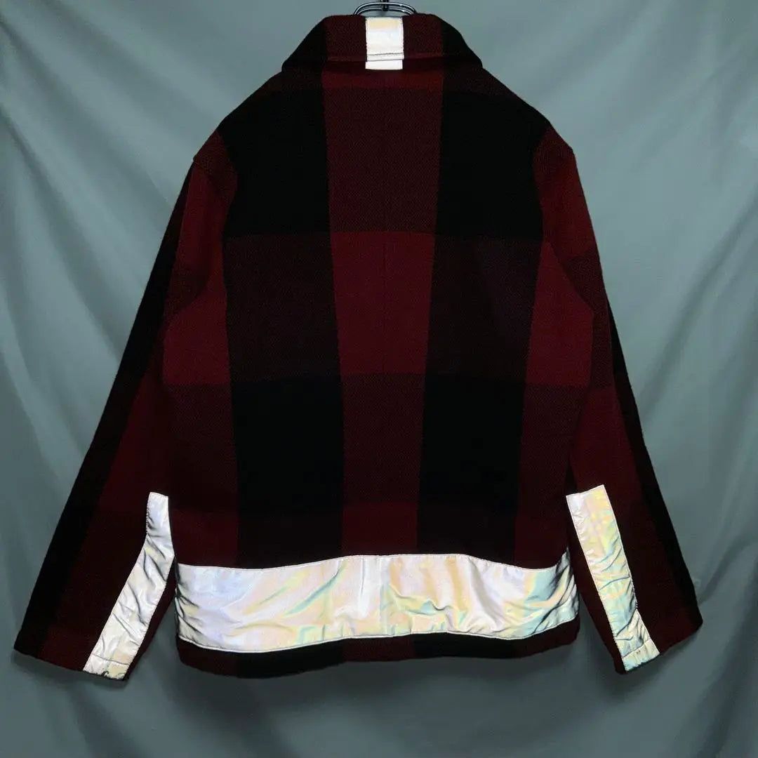 y2k archive bal reflector wool jacket masterpiece 37