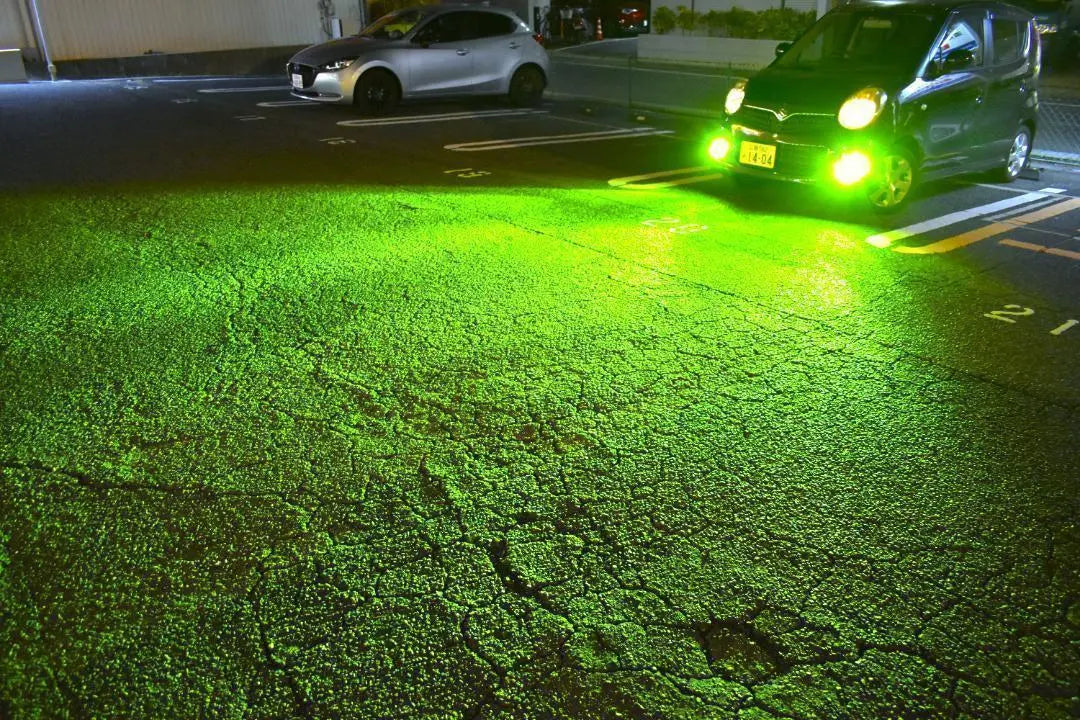 Bombilla LED verde explosiva para faros antiniebla de coche H8 H9 H11 H16