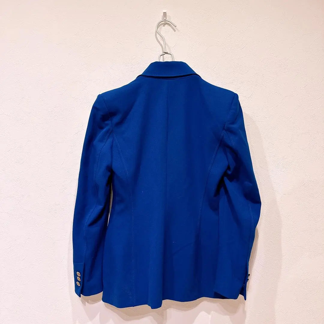 ZARA Tailored Jacket Double Breasted Blue XS