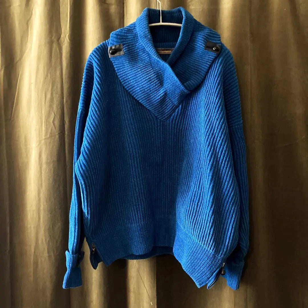 issey miyake Double Shawl Collar Jumper