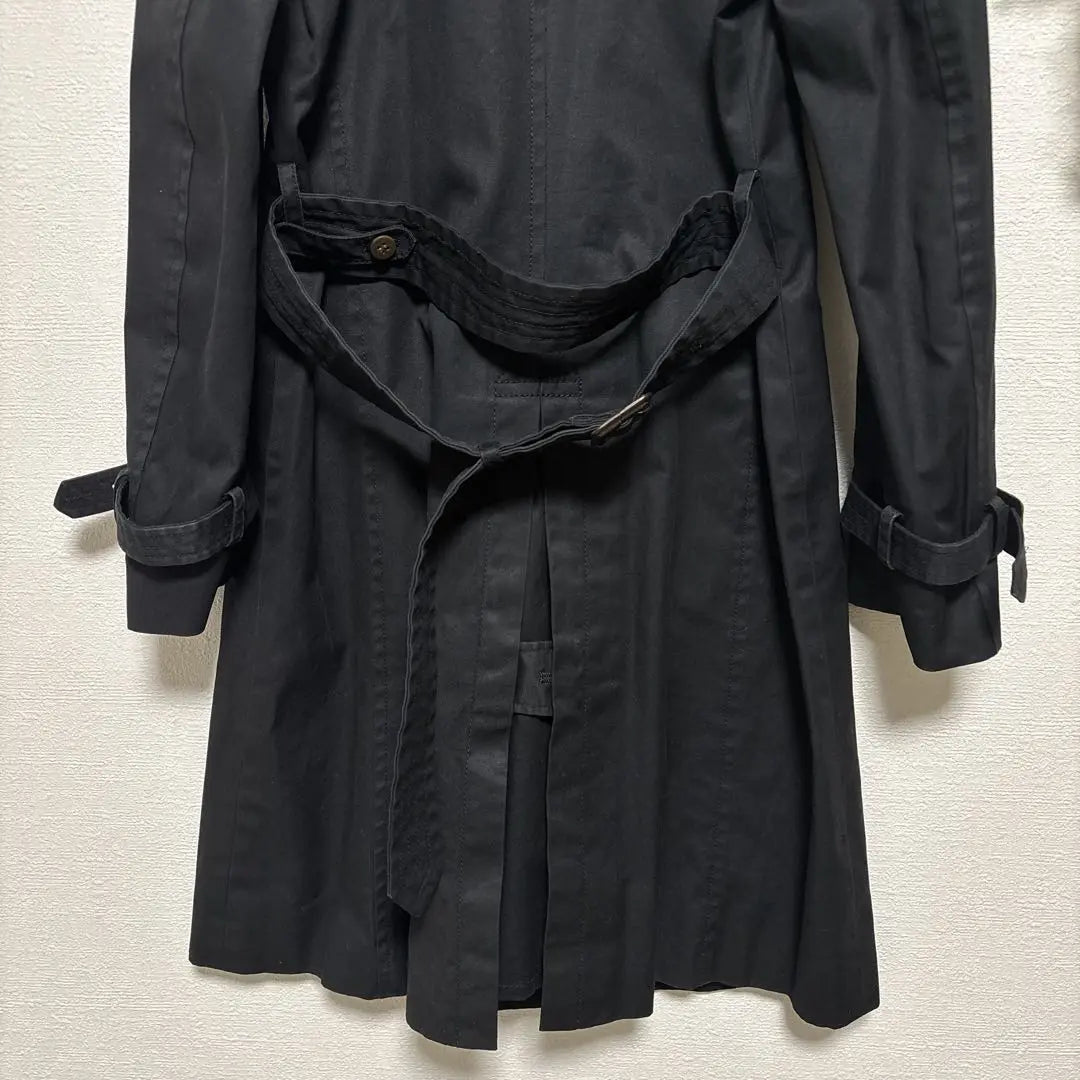 Lope Gabardina Picnic Abrigo Primavera Negro 38 | ロペピクニック トレンチコート ブラック 38