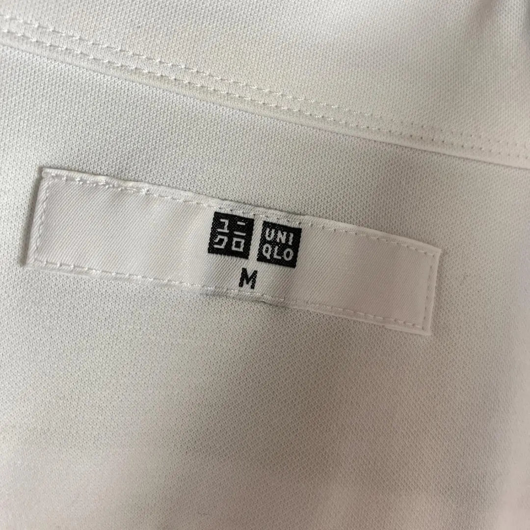 ✨UNIQLO✨ Shirt White Short Sleeve Chest Pocket Simple