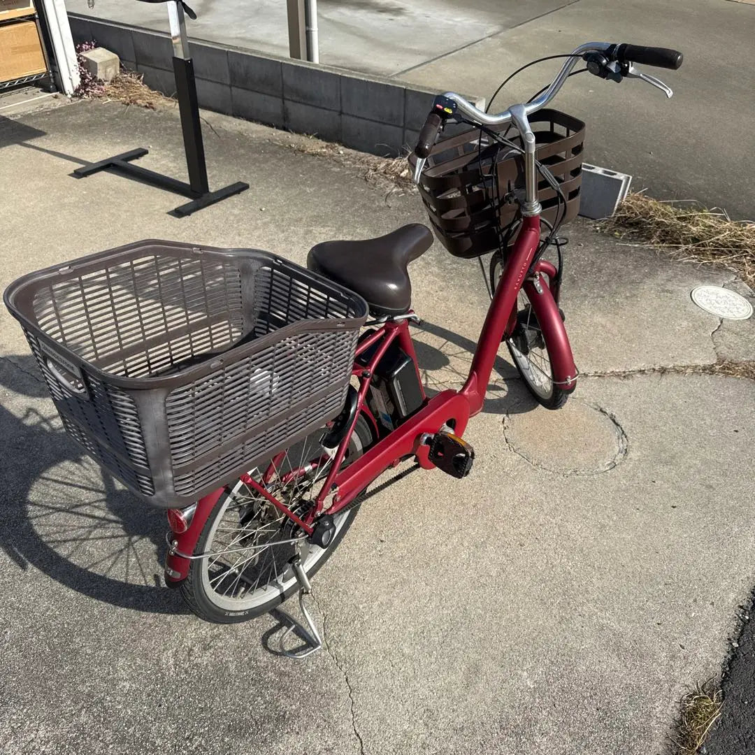 Bicicleta eléctrica con asistencia BRIDGESTONE Rakut de 20 pulgadas