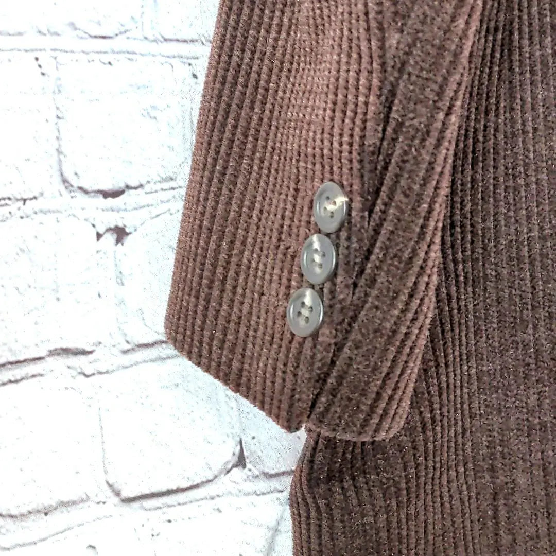 ★ One item ★ Durban Corduroy Jacket Brown Vigikaji LL