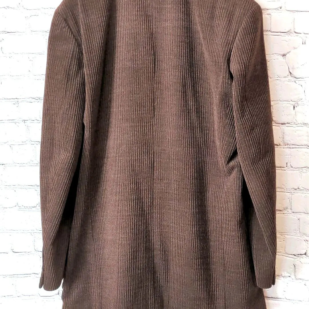 ★ Un artículo ★ Chaqueta de pana Durban Marrón Vigikaji LL | ★一点物★ ダーバン コーデュロイ ジャケット ブラウン ビジカジ LL